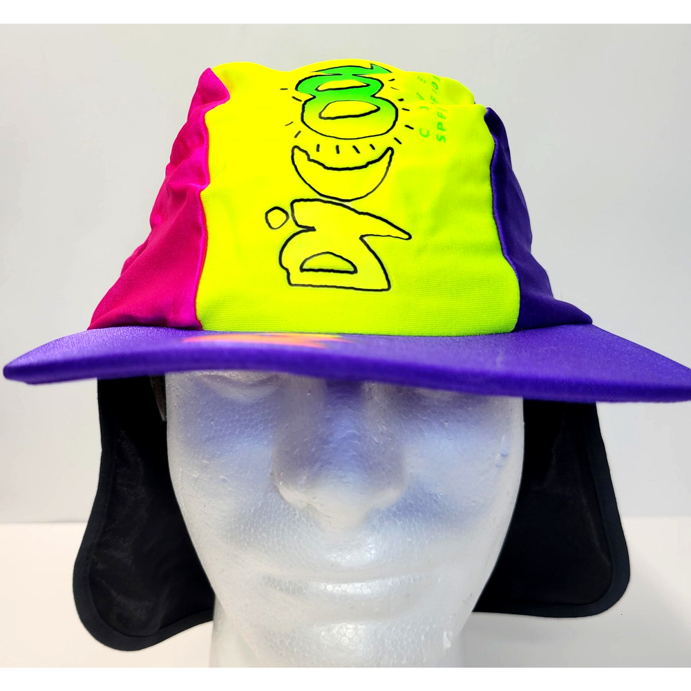 Radicool Hat Sun Cap Fitted Youth Large Sunbuster Legion Neck Flap UPF 100+ New